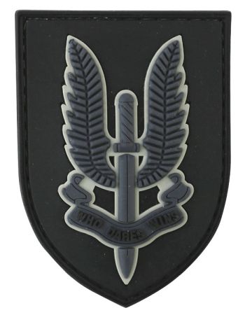 Petic / Emblema Velcro  -&quot; SAS - Who Dares Wins&quot;