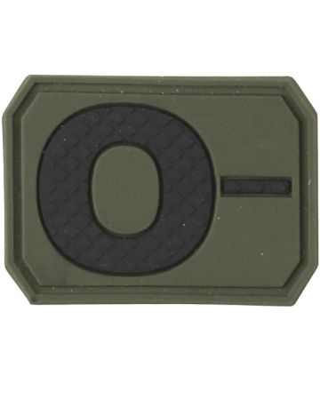 Petic , emblemă militară - Grupa sanguină 0-