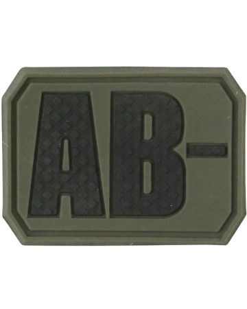 Petic / Emblemă Velcro - grupa sanguină AB -