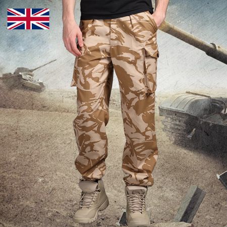 Militärhose, Wüste, Armee, England - Second Hand