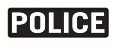 Patch PVC Politie