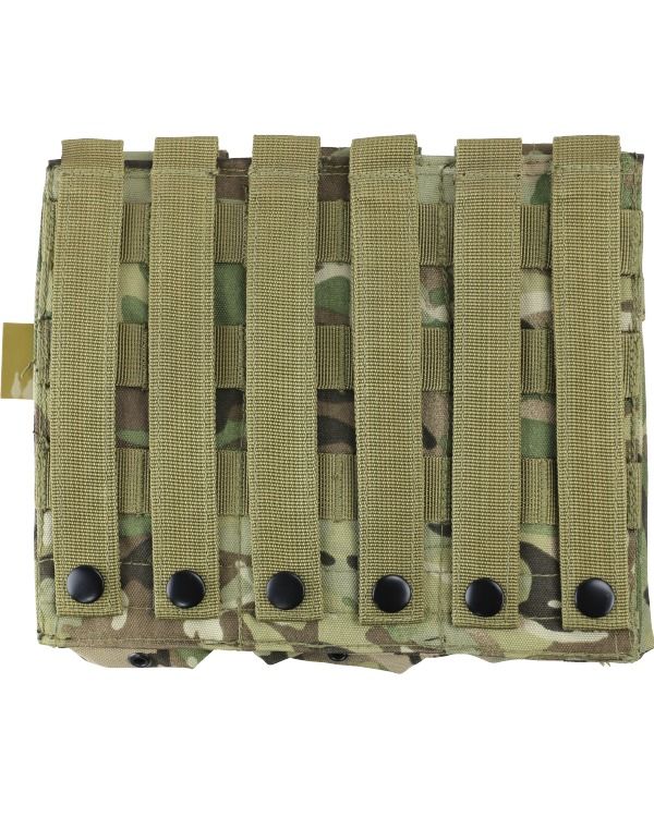 Triple module with large and pistol magazines