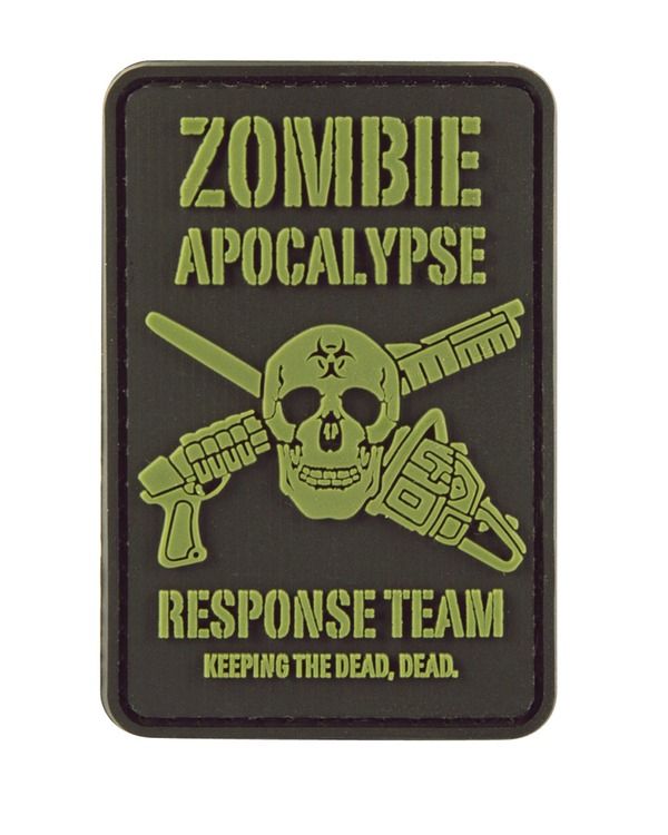Petic / Emblema Velcro - "Zombie Apocalypse"