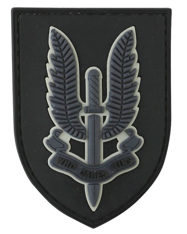 Petic / Emblema Velcro  -" SAS - Who Dares Wins"