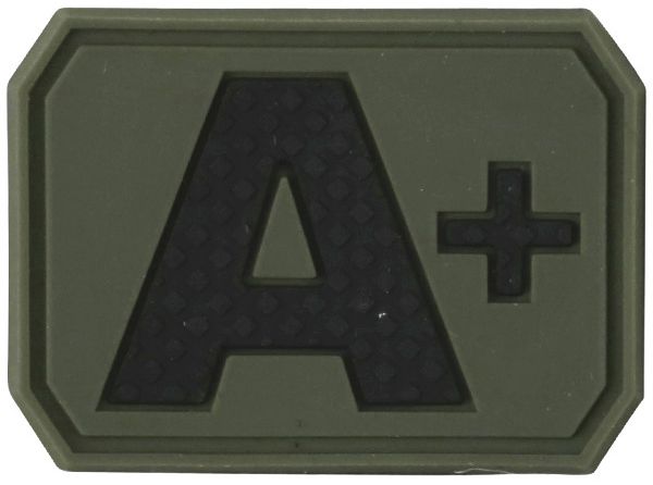 Petic / Emblemă militară Velcro - grupa sanguină A +