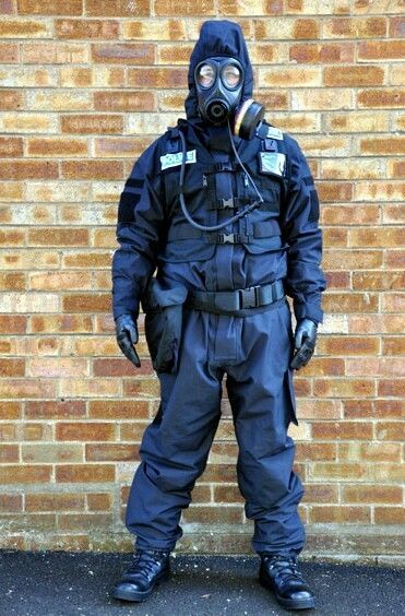 Ολόσωμη φόρμα, Black- Blue, British Police, Riot Control