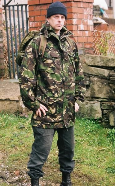 Jachetă DPM cu glugă - Armata britanică
