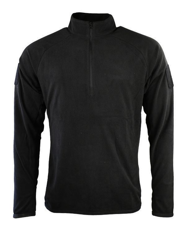 Τακτική θερμική μπλούζα POLAR ALPHA - Μαύρο
