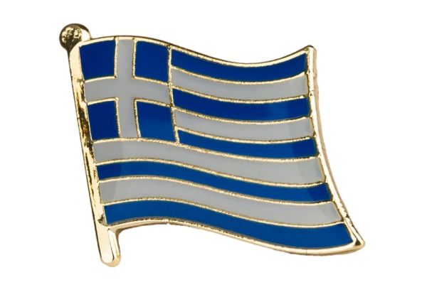 Abzeichen - griechische Flagge