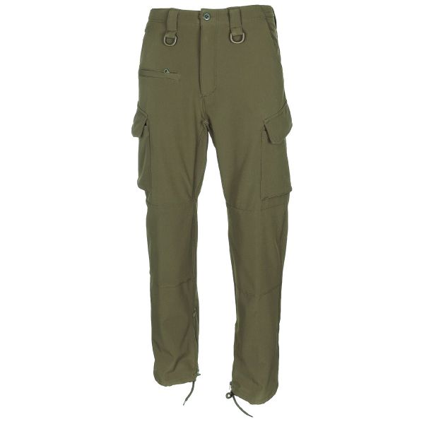 Софтшел зимен панталон Allround - Маслинено зелен