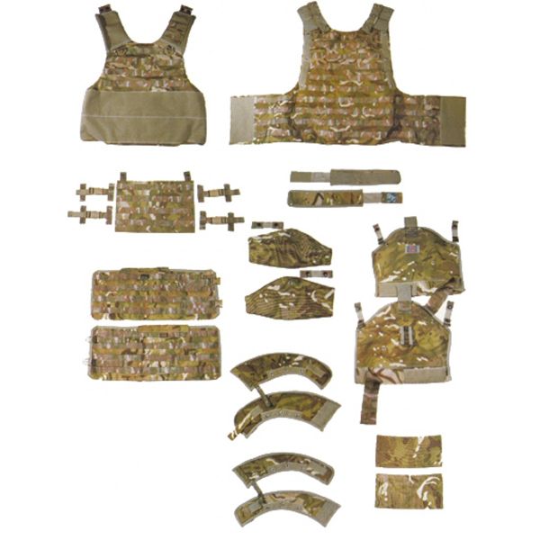 Osprey vest, Army UK, full set