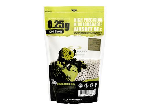 High-precision bio BB pellets 0.25 G, 1 kg