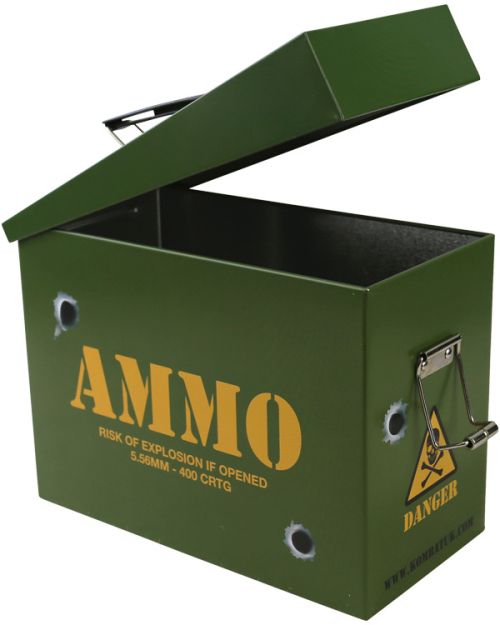 Cutie pentru copii - stil "cutie munitie militara"