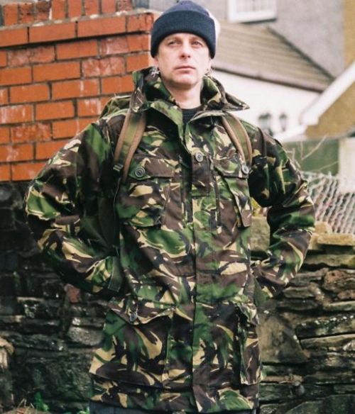 Militärmantel OHNE Kapuze, NEU - Armee, England, DPM-Tarnung