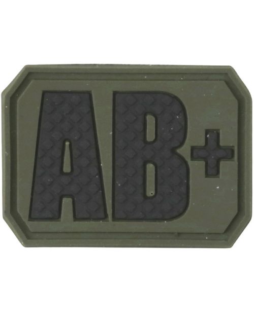 Petice - Emblemă Velcro - grupa sanguină AB+
