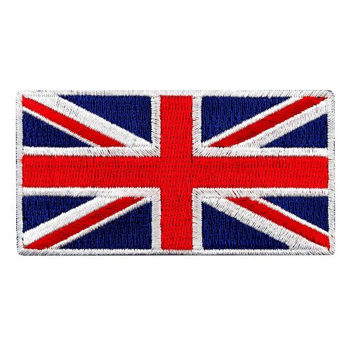 Έμβλημα/ patch σιδήρου- Αγγλική σημαία