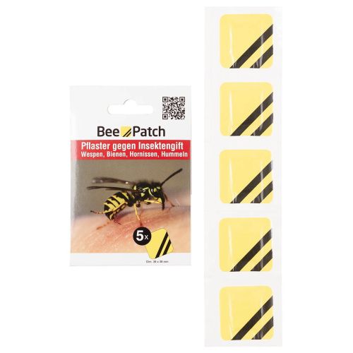 Pflaster (Aufkleber) für Post-Sting "Bee Patch" - 5 Stück