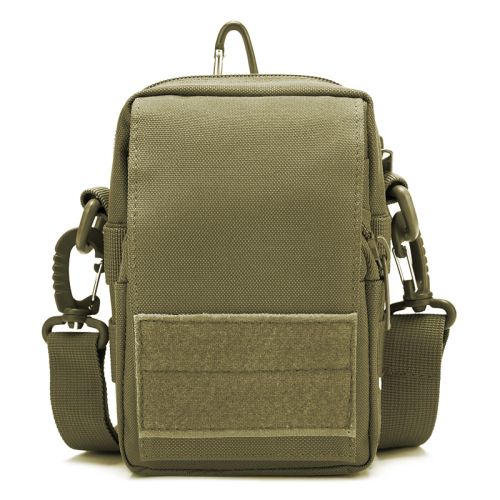 Мултифункционална чанта за през рамо - Маслинено зелен