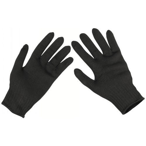 Handschuhe, "Security", schwarz, Schnittschutz