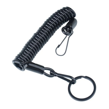 Tactical lanyard with clip and flashlight ring - OA002