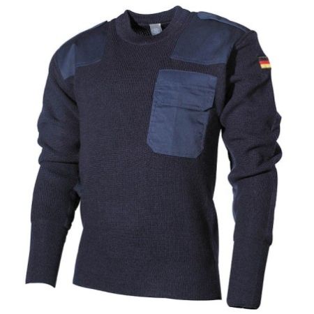 BW Police Sweater Navy Blue - Only 92 cm
