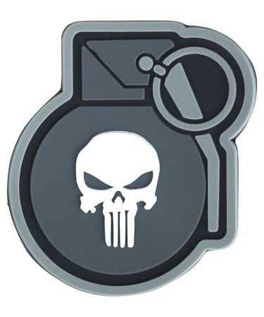 PVC tactical patch - Punisher Grenade