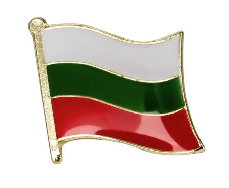Abzeichen - bulgarische Flagge