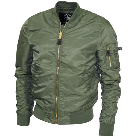 Куртка ВВС США, MA1 Light - оливково-зеленая