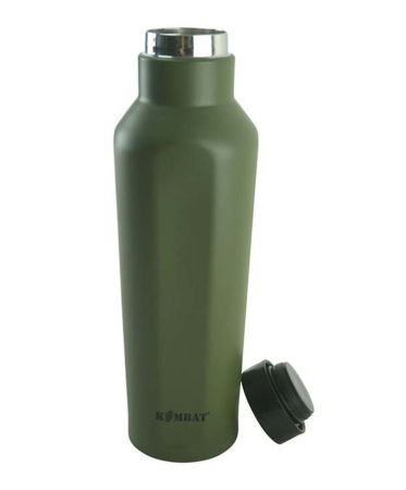 Military Stainless Steel Water Bottle - Olive Green