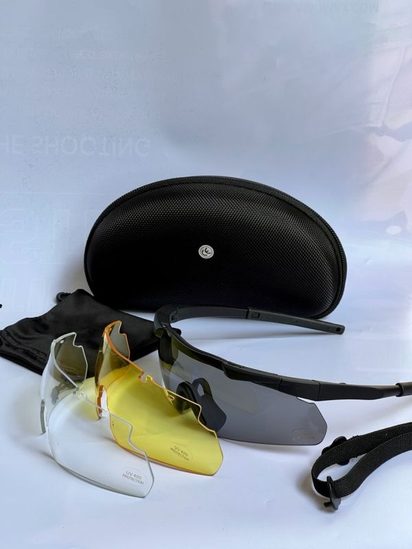 Taktische Schutzbrille mit austauschbaren Platten #5