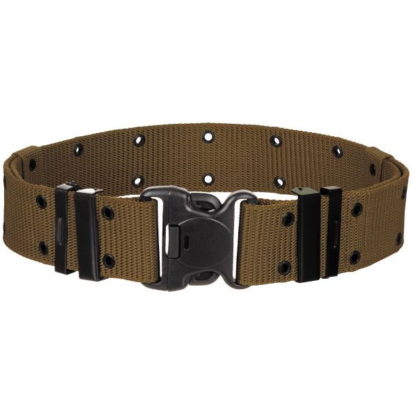 Military belt without carriers - Olive green / Black