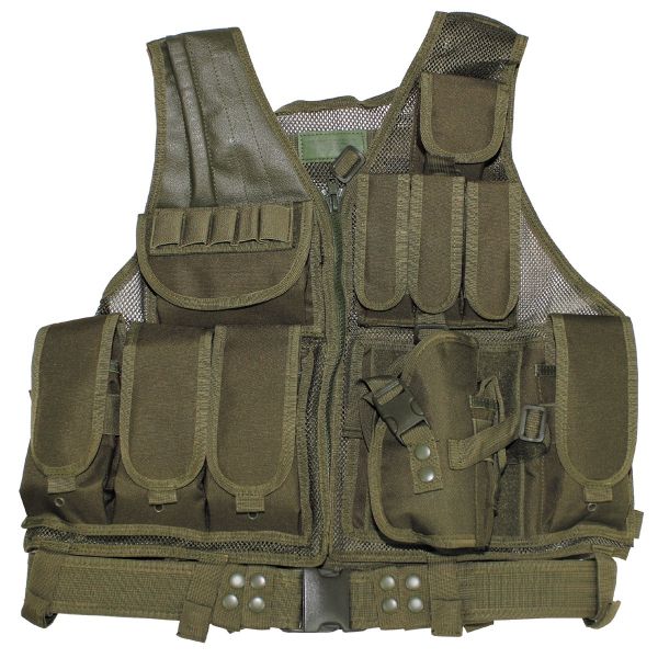 Tactical Vest - Olive Green