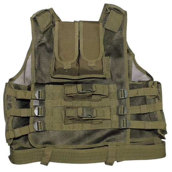 Tactical Vest - Olive Green