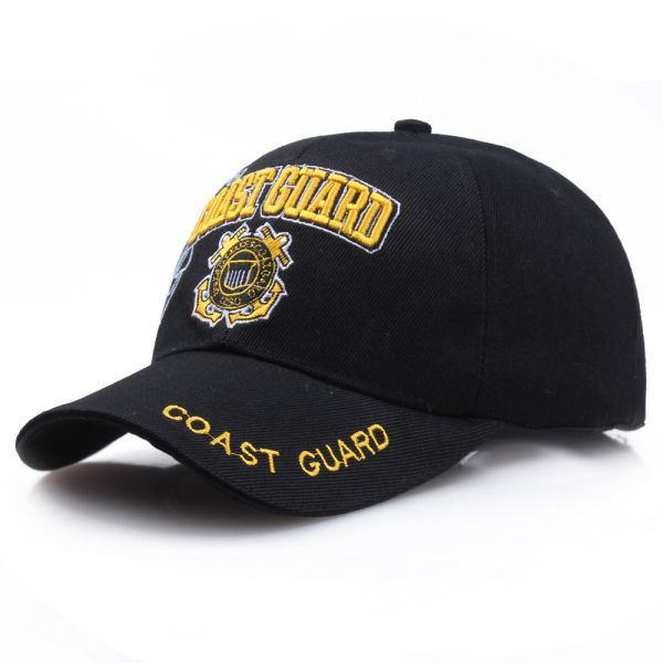 Coast Guard Hat - Black