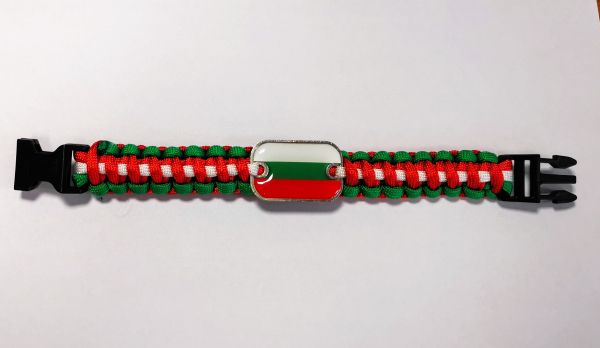 Paracord bracelet - Bulgaria