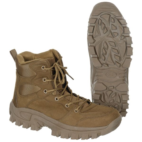 Boots, "Commando",  ankle-high- Desert, Coyote