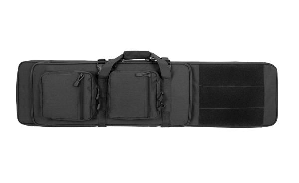 Double gun case - color black