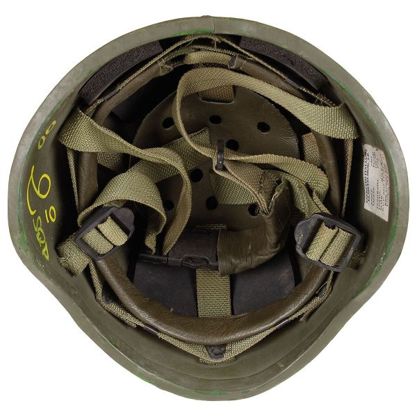 Italian ballistic helmet - "T.P." - Olive green