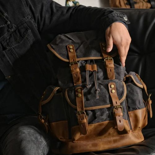 High Quality Backpack - Dark Grey