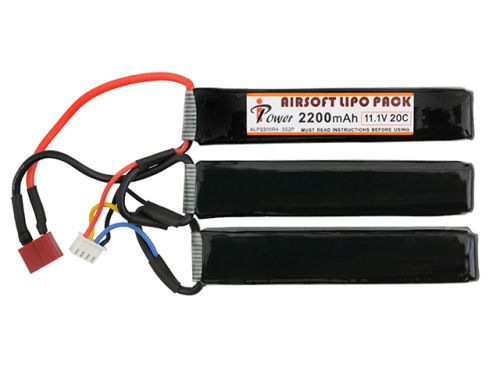 Battery Li-Po 2200mAh 11.1V 20C - Deans [IPOWER]