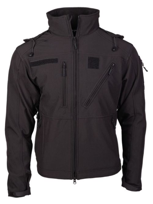 SCU 14 Tactical Softshell Jacket - Mil-Tec - Black