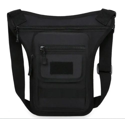 Τακτική τσάντα ισχίου-Μαύρος