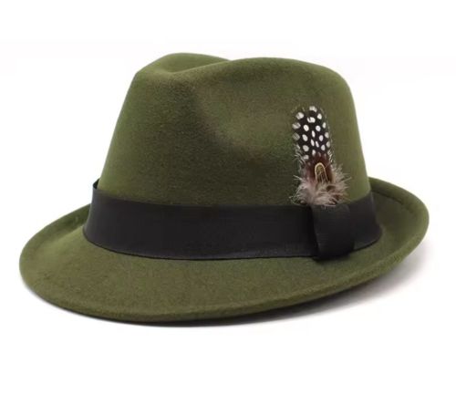 Мъжка ловна шапка с периферия тип Fedora