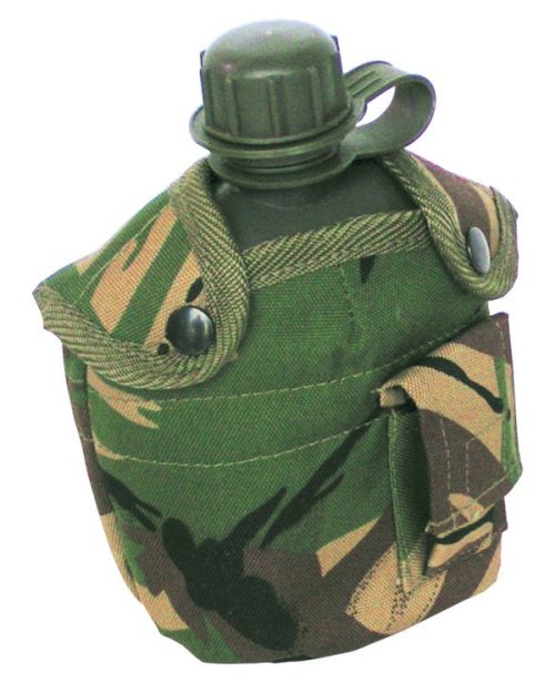 Flask with thermo-case and carriers