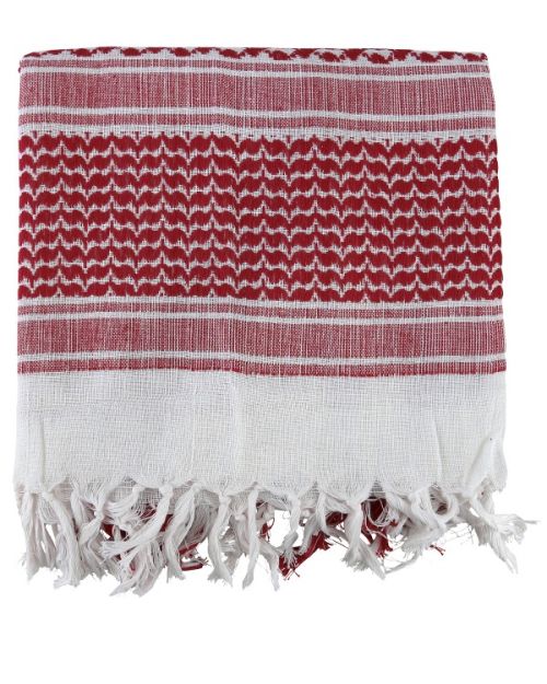 Shemagh scarf- Red and white