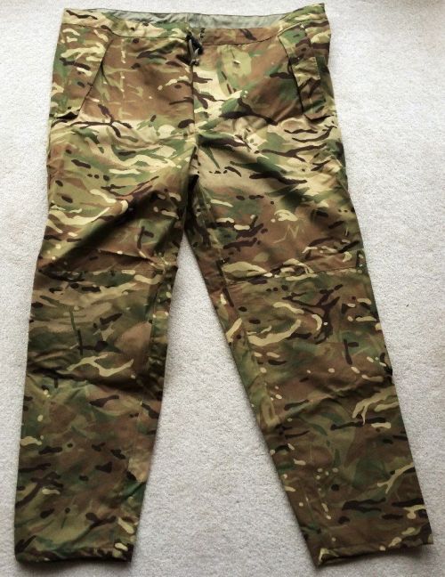 British army MTP Gore-tex waterproof trousers , Used