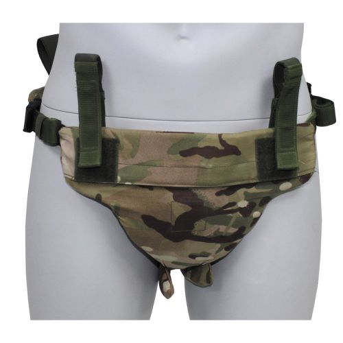 GB pelvic protector, MTP camo, with protection inlay