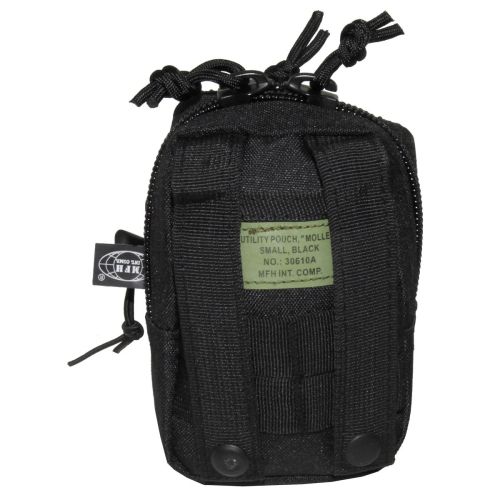 Utility Pouch, "MOLLE", small, black