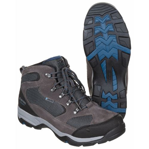 HI-TEC Storm WP Hiking Boots - Gray / Blue