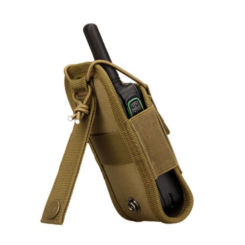 Tactical pouch for radio station - Black